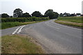 TM3775 : B1117 Halesworth Road, Walpole by Geographer