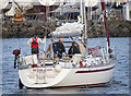 J5082 : Yacht 'Pendragon of Tyne' at Bangor by Rossographer