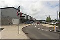 NN1275 : Retail park access, Fort William by Graham Robson