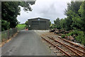 S5110 : Waterford and Suir Valley Railway, Maintenance and Storage Shed at Kilmeadan by David Dixon