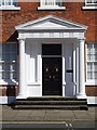 SE3221 : Door and portico, St John's North by Philip Halling