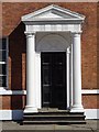 SE3221 : Door and portico, St John's North by Philip Halling