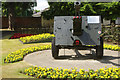 SJ2829 : Gun in Cae Glas Park, Oswestry by Stephen McKay