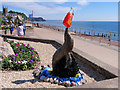 SX9472 : Teignmouth Seafront, The Bottle Nosed Dolphin by David Dixon