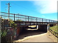 SP7463 : Railway bridge near Northampton by Malc McDonald