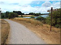 SP7769 : Path alongside Pitsford Water, Northamptonshire by Malc McDonald