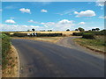 SP8073 : Road junction near Walgrave, Northamptonshire by Malc McDonald