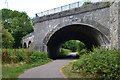 ST6854 : Former railway flyover by David Martin