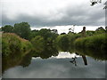 SE3567 : The northern confluence of Westwick Cut and the River Ure by Christine Johnstone