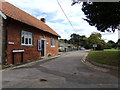 TM1134 : Rectory Lane & Bridleway to Marsh Farm by Geographer