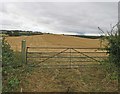 SK8329 : Entrance to field west of Croxton Lane by Andrew Tatlow