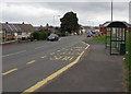 ST2890 : Two bus stops and shelters, Monnow Way, Bettws, Newport by Jaggery