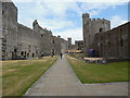 SH4762 : Inside Caernarfon Castle (1) by David Hillas