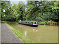 SP7350 : Trip Boat Indian Chief heading towards the Blisworth Tunnel by David Dixon