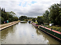 SP7548 : Stoke Bruerne Bottom Lock Moorings by David Dixon