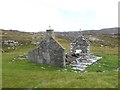 NB1436 : Derelict cottage at Valasay by Oliver Dixon