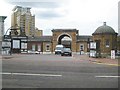 TQ3780 : Poplar: Former West India Dock Quadrangle Stores & Guard House by Nigel Cox