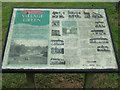 TL8629 : White Colne Village Green sign by Geographer