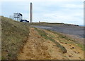 NZ3089 : Sand dunes near the Lynemouth Power Station by Mat Fascione