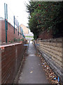 SE2535 : Ginnel from Raynville Avenue to Broad Lane by Stephen Craven