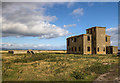 NH8381 : RAF Tain WW2 Airfield - Control Tower and Blast Shelter (5) by Mike Searle