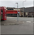 SS9795 : Red phonebox, Church Road, Ton Pentre by Jaggery