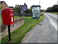 TL9426 : Spring Lane & Spring Lane Postbox by Geographer