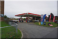 SE8711 : Esso garage on Doncaster Road, Scunthorpe by Ian S