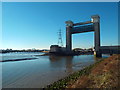 TQ4581 : Barking Creek Flood Barrier by Malc McDonald