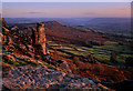 SK2575 : Autumn evening on Curbar Edge by Andy Stephenson