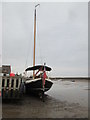 TF9243 : Sailing  barge  Alcedo  berthed  at  Wells  Next  The  Sea by Martin Dawes