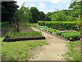 SD4615 : Kitchen garden at Rufford Old Hall by Steve Daniels