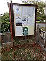 TL9123 : St. Andrew's Church Notice Board by Geographer