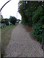 TL9123 : St. Andrew's Church Path by Geographer