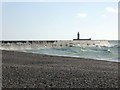 TV4599 : Breakwater Newhaven by PAUL FARMER