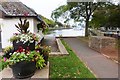 SX7344 : Harbour-side floral display, Kingsbridge by Derek Voller