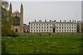 TL4458 : The Backs, Cambridge: King's College and its Chapel by Christopher Hilton