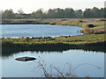 SE8832 : The north side of Village Lake, from East Hide by Christine Johnstone