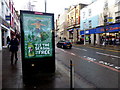 H4572 : 7up scrolling display, High Street, Omagh by Kenneth  Allen