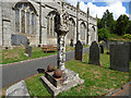 SX1867 : Church of St Neot - single cross by Stephen Craven