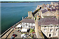 SH4762 : View from the Eagle Tower at Caernarfon Castle by Jeff Buck