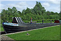 SJ9312 : Working boat in Otherton Lock near Penkridge, Staffordshire by Roger  D Kidd