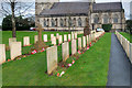 SJ0075 : Canadian War Graves at Bodelwyddan by David Dixon