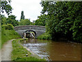 SJ6639 : Massey's Bridge and Adderley Lock No 4, Shropshire by Roger  D Kidd