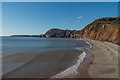 SY1186 : Beach west of Sidmouth by Ian Capper