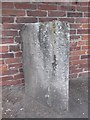 SK6287 : Old Milestone by the A634, Sheffield Road, Blyth by MW Hallett & C Minto