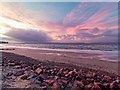 NH8857 : Sunset over Nairn West Beach by valenta