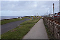 SD3038 : Lancashire Coastal Way towards Bispham by Ian S