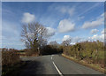 TM2769 : B1118 Framlingham Road, Brundish by Geographer