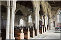 TF0638 : Interior view from the south aisle, Ss Peter & Paul church, Osbournby by Julian P Guffogg